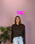 LONG SLEEVE MAXI CON BOTTONI