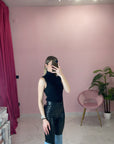 LEGGINS IN ECOPELLE