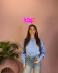 CAMICIA CON ARRICCIATURA