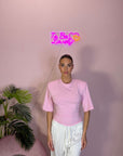 T-SHIRT CON STRINGHE