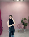 LEGGINS IN ECOPELLE