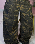 JEANS BALLOON MILITARE
