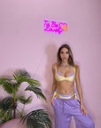 BIKINI BICOLOR QUADRETTI