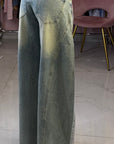 JEANS LEO STRASS PINK
