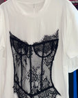 T-SHIRT CORSETTO