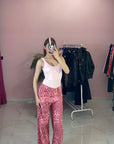 JEANS LEO PINK