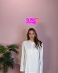LONG SLEEVE MAXI CON BOTTONI