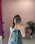 JUMP CROP IN DENIM