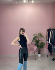 LEGGINS IN ECOPELLE