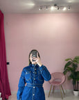 MINI DRESS IN DENIM