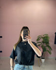 T-SHIRT EFFETTO SLAVATO