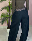 PANTALONE BALLON CON CRAVATTA