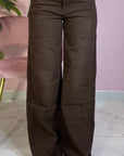 JEANS BASIC BROWN