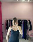 JUMP CROP SCOLLO TONDO