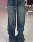JEANS BOTTONI