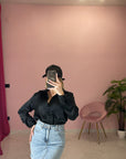GONNA LONGUETTE IN DENIM