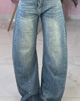 JEANS BALLOON SABBIATO
