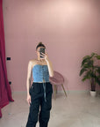 TOP IN DENIM