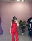 JUMPSUIT FOULARD