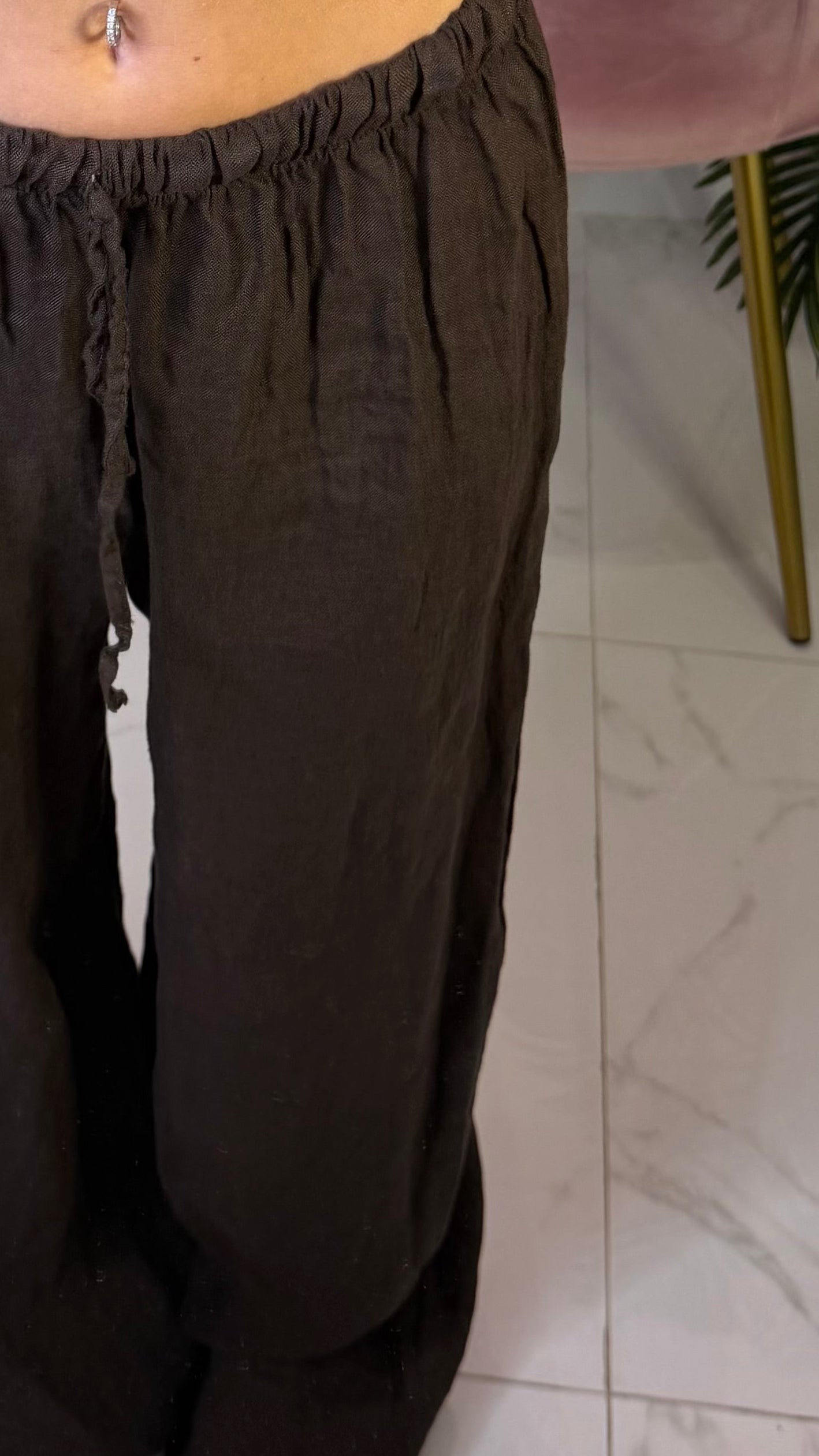 PANTALONE 100% LINO