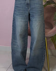 JEANS CON RISVOLTO