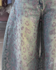 JEANS LEO STRASS PINK