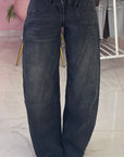 JEANS BALLOON DOPPIO NERO