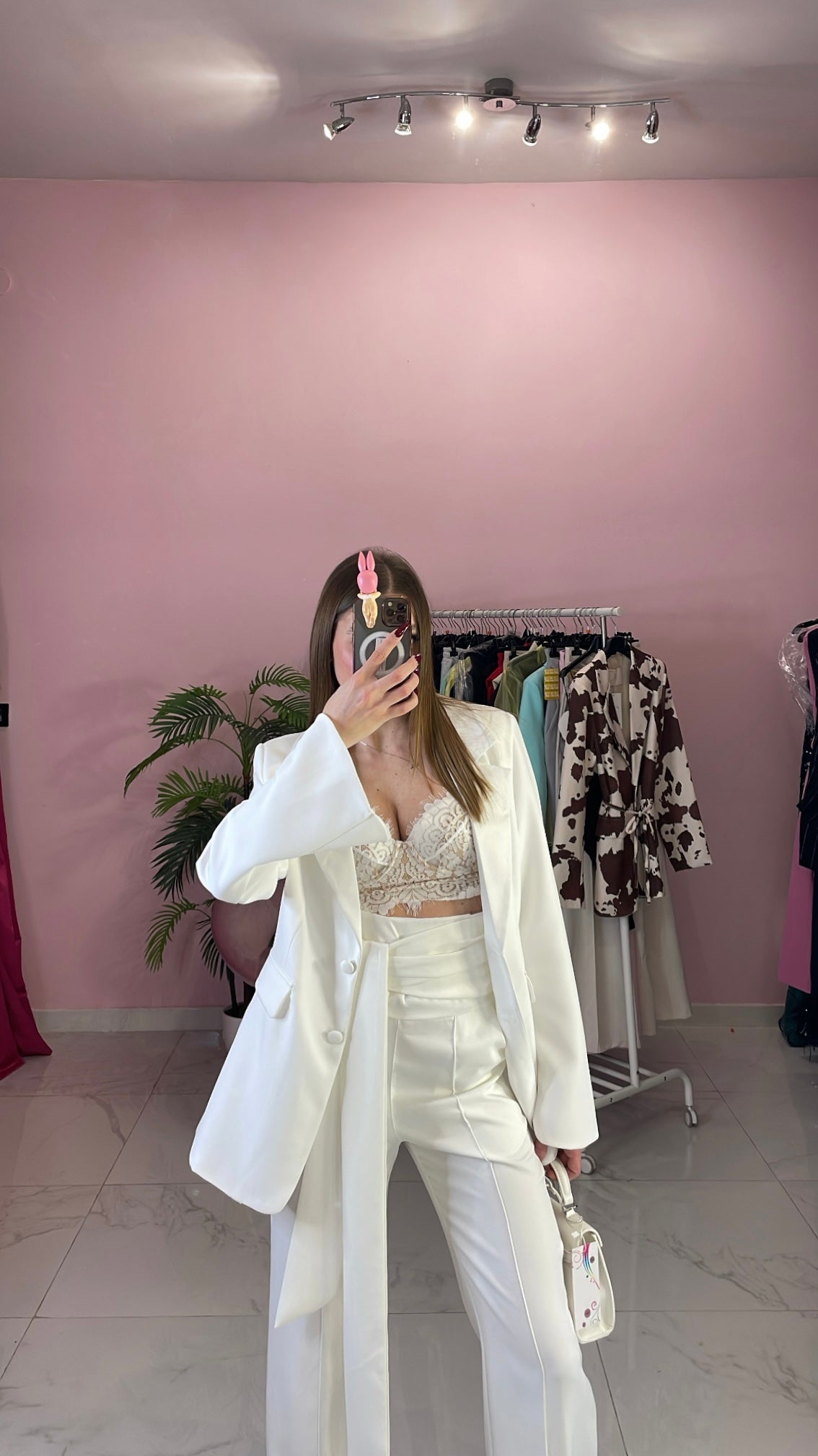 PANTALONE VITA ALTA CON FUSCIACCA