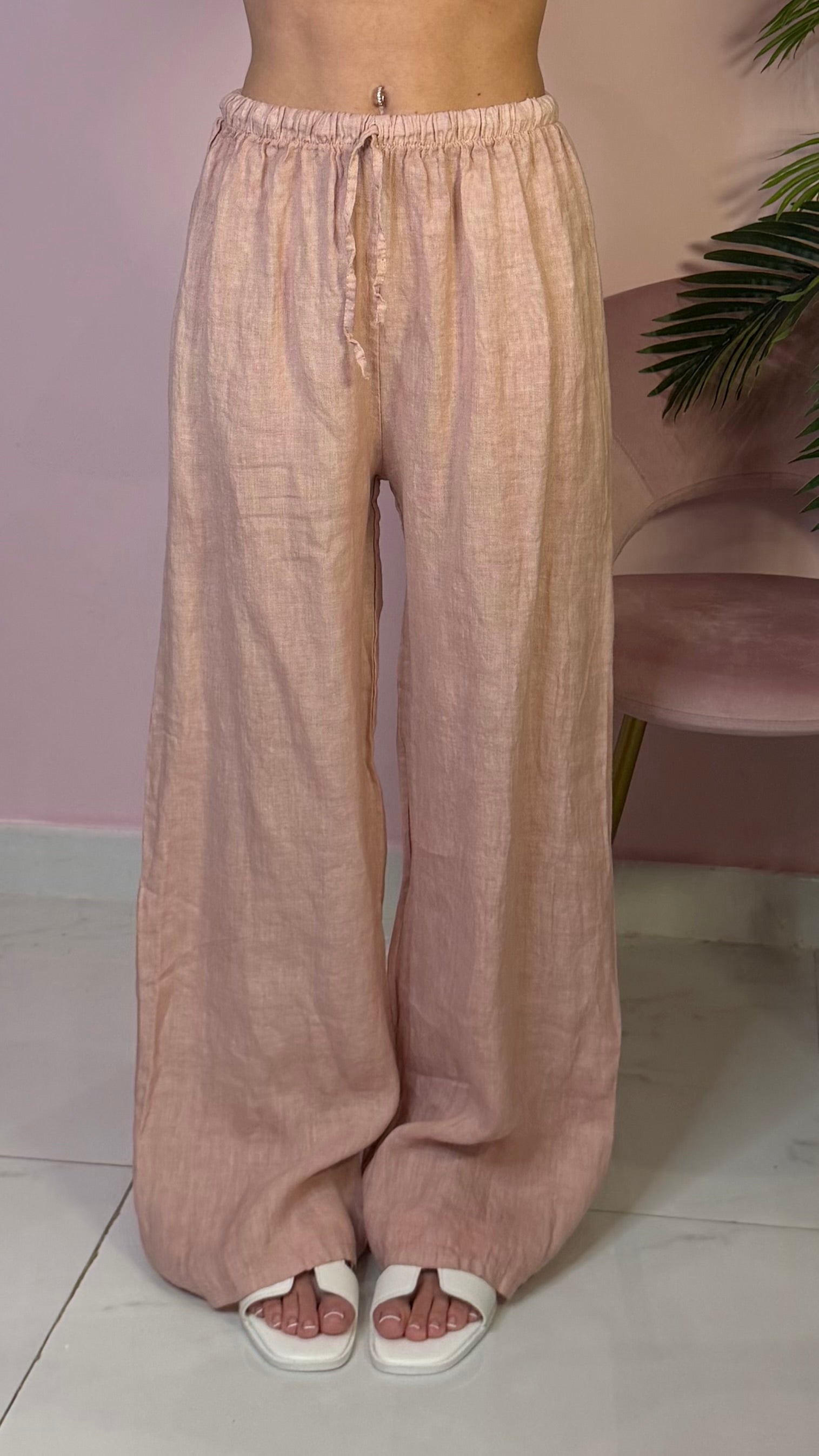 PANTALONE 100% LINO