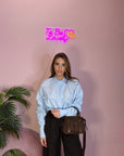 CAMICIA CON ARRICCIATURA
