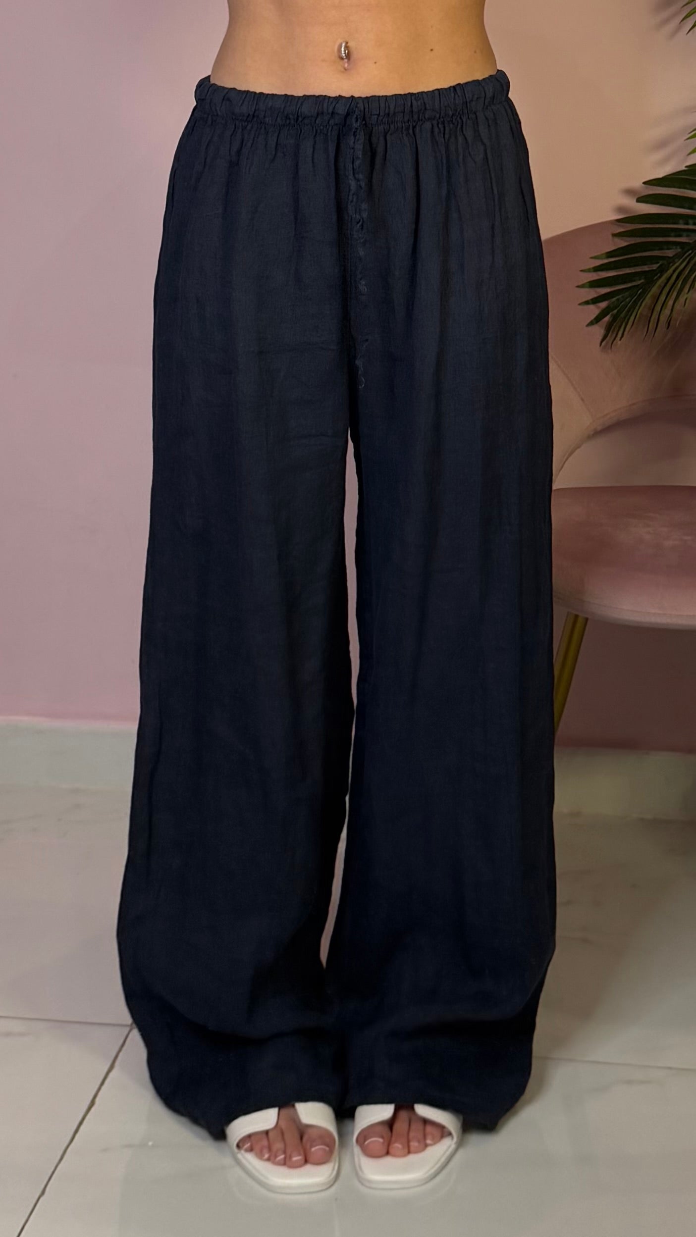 PANTALONE 100% LINO