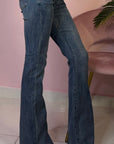 JEANS ZAMPA VITA BASSA