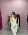 ABITO CUT OUT RASO