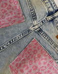 JEANS TASCA LEO STRASS