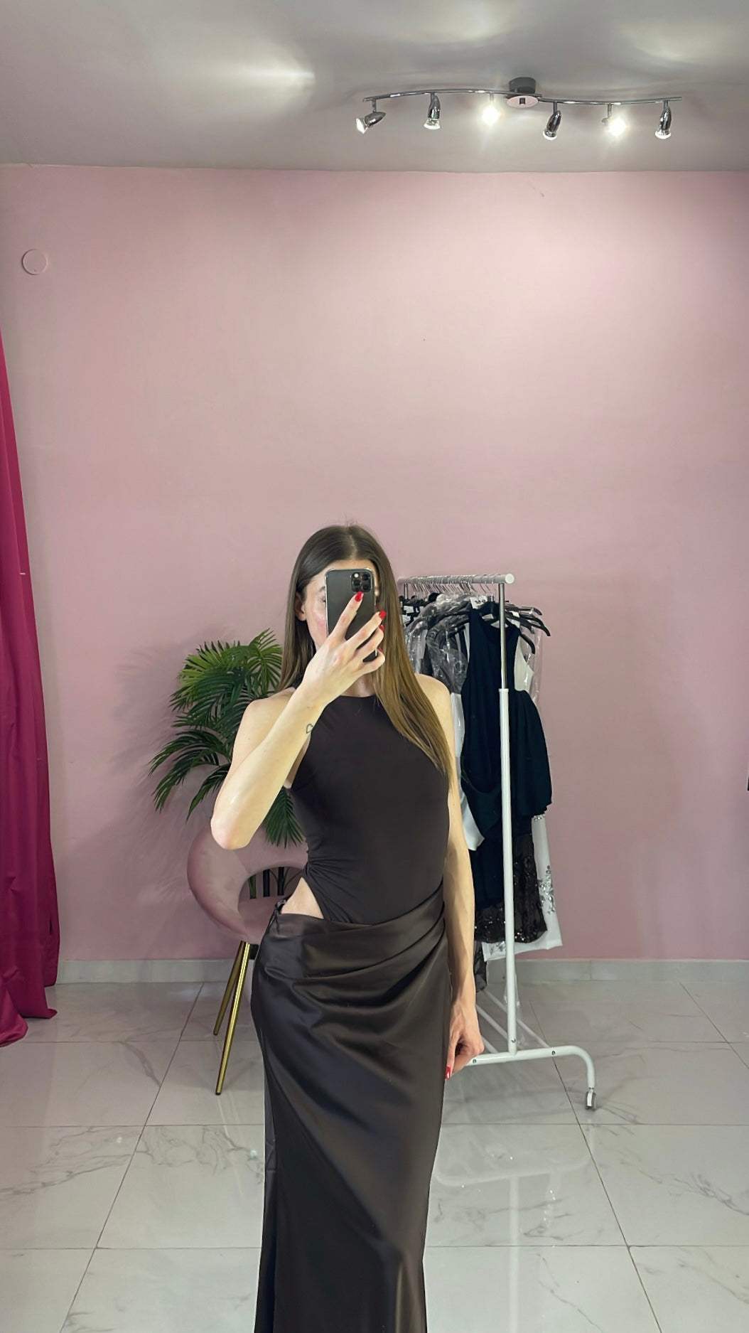 ABITO CUT OUT RASO