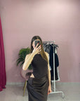 ABITO CUT OUT RASO