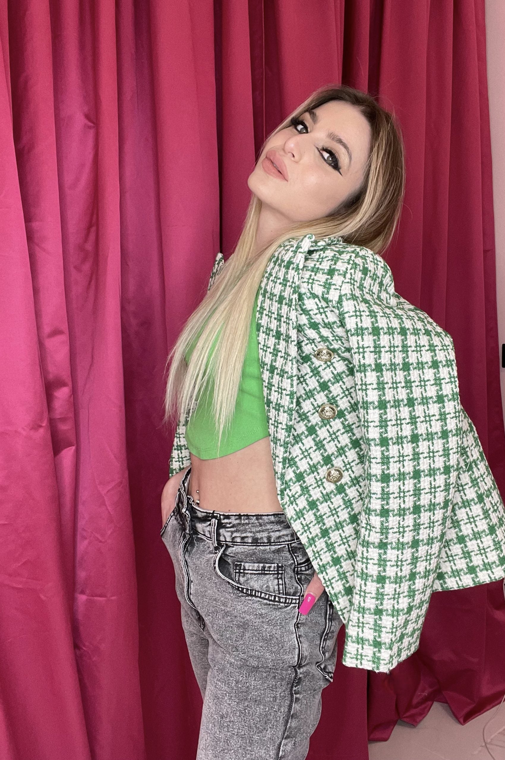 BLAZER PIED DE POULE