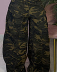 JEANS BALLOON MILITARE