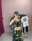 SET DENIM MILITARE
