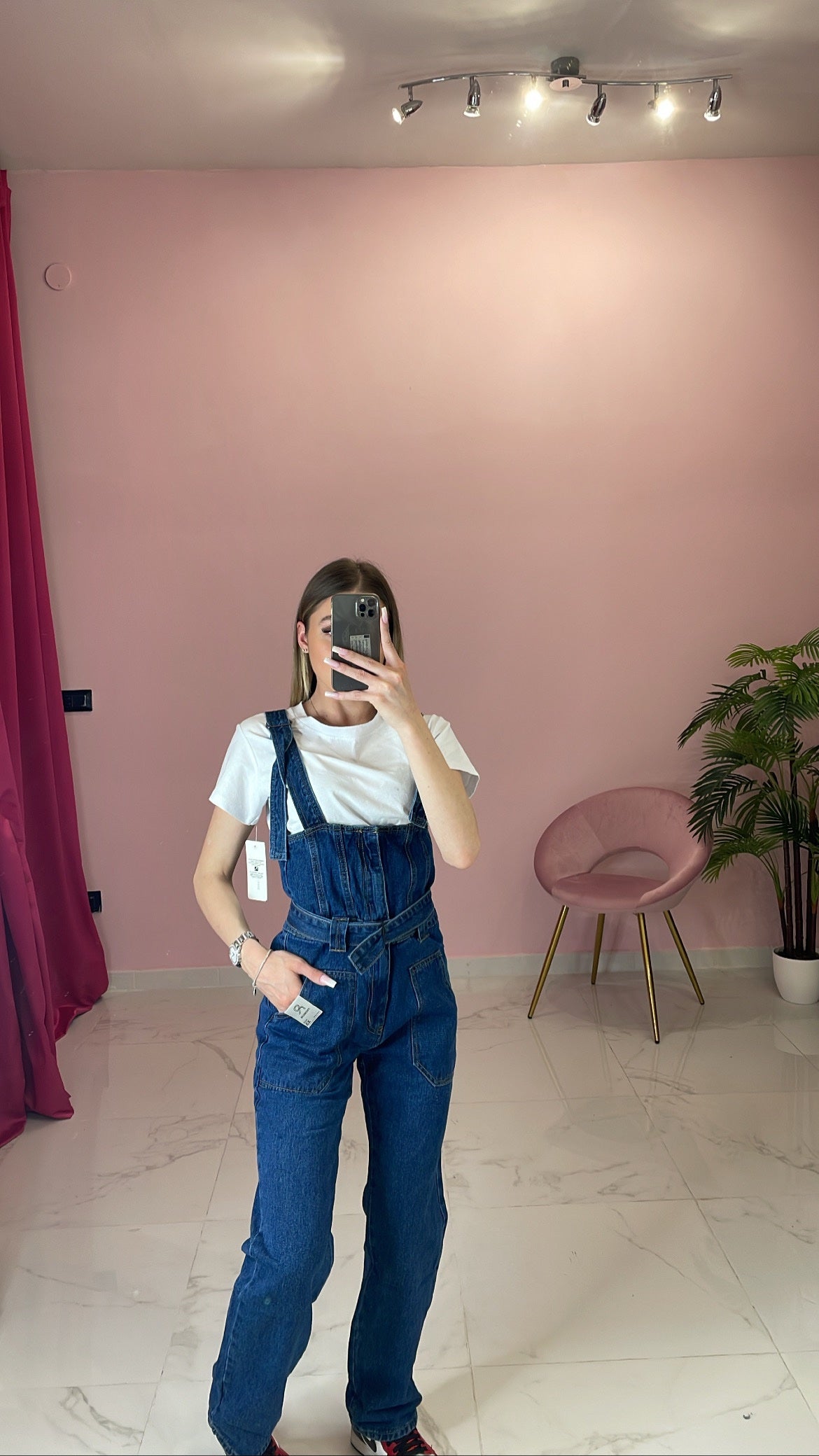 SALOPETTE IN DENIM