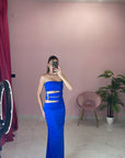 ABITO CUT OUT CON CINTA