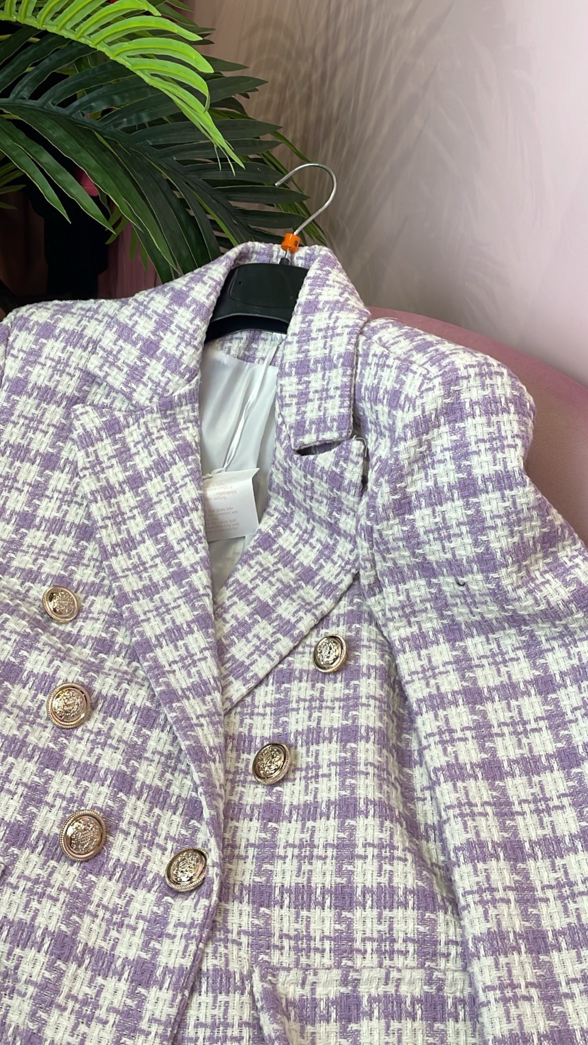 BLAZER PIED DE POULE